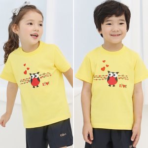 29968-부엉이(연노랑)-kidi(상의13500원/하의13500원) 어린이날티셔츠