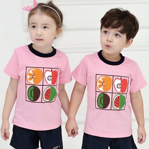 31091-팡팡(핑크)-kidi(상의13500원/하의13500원) 어린이날티셔츠