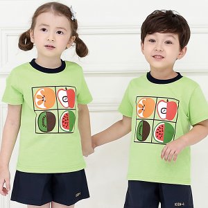 31092-팡팡(그린)-kidi(상의13500원/하의13500원) 어린이날티셔츠
