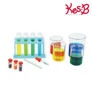33204-[캐스B]네이처 컬러믹싱실험키트(2499) 색만들기학습 과학실험 미술놀이 색감능력발달