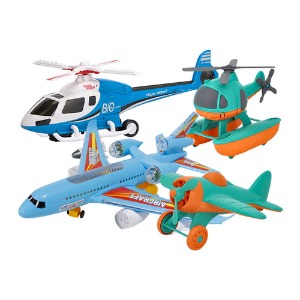 34534-[캐스B]플레이 항공교통기관4종(1554set)→(에코프랜디경비행기+에코프랜디수상헬리콥터+움직이는비행기+움직이는헬리콥터)