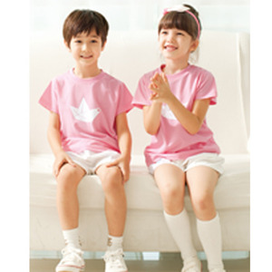 16671-IBU14-1432(핑크)(상의18000원/하의22000원(흰면스판반바지),18000원(흰M수반바지)★어린이날선물용T셔츠★