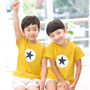 16676-IBU14-1333(노랑)(상의18000원/하의22000원)★어린이날선물용T셔츠★