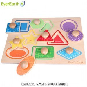 17060-에버어쓰(EverEarth) 도형꼭지퍼즐 (#33301)